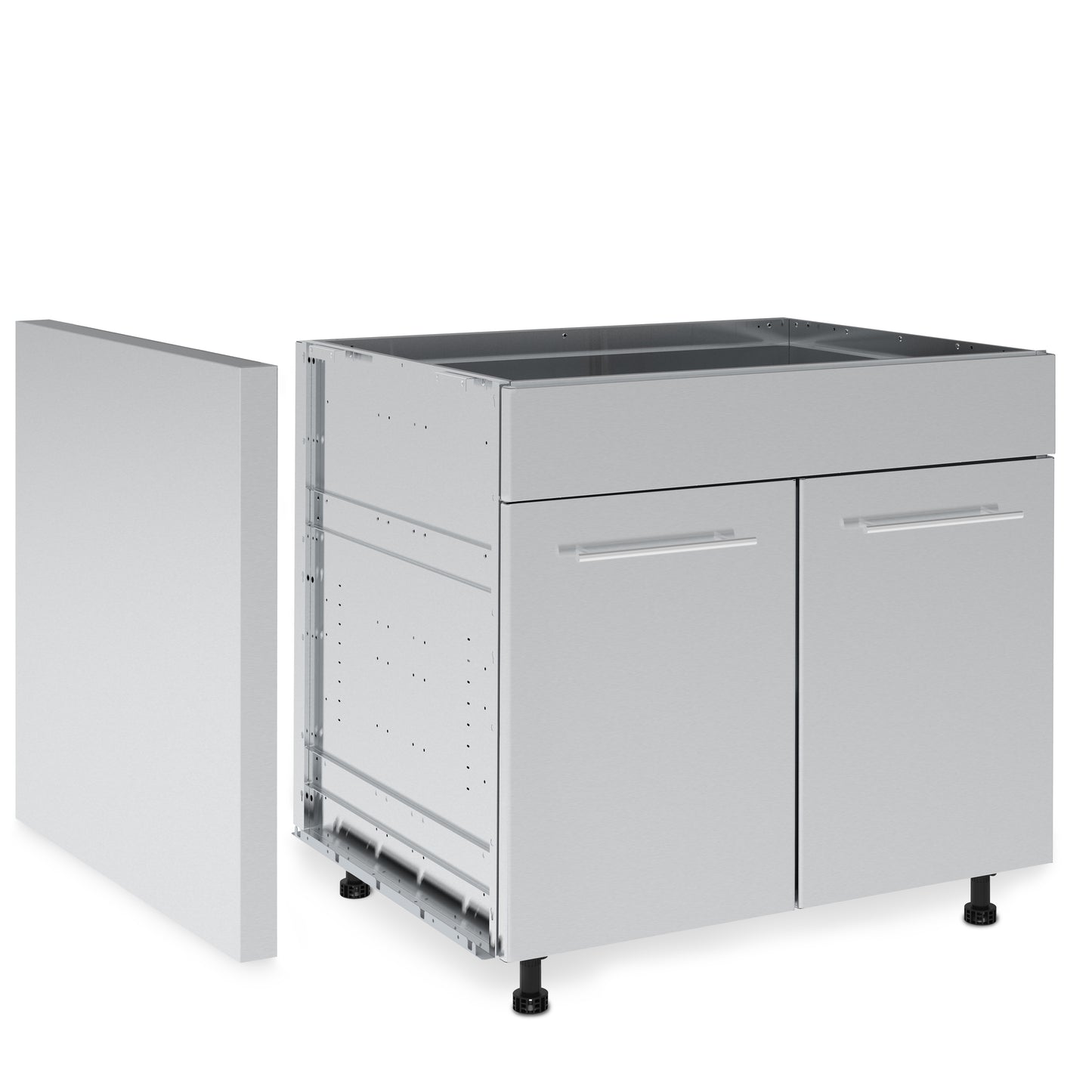 Broil King - Panneau latéral de cabinet en acier inoxydable