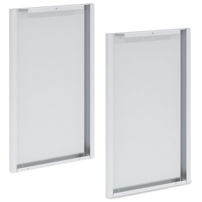 Broil King - Panneau arrière de cabinet de coin 90o en acier inoxydable