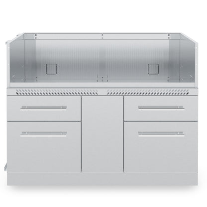 Broil King - Cabinet en acier inoxydable pour barbecue au propane 6 brûleurs