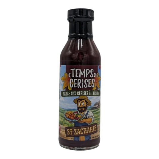St-Zacharie - Sauce aux cerises à l’érable, 350 ml