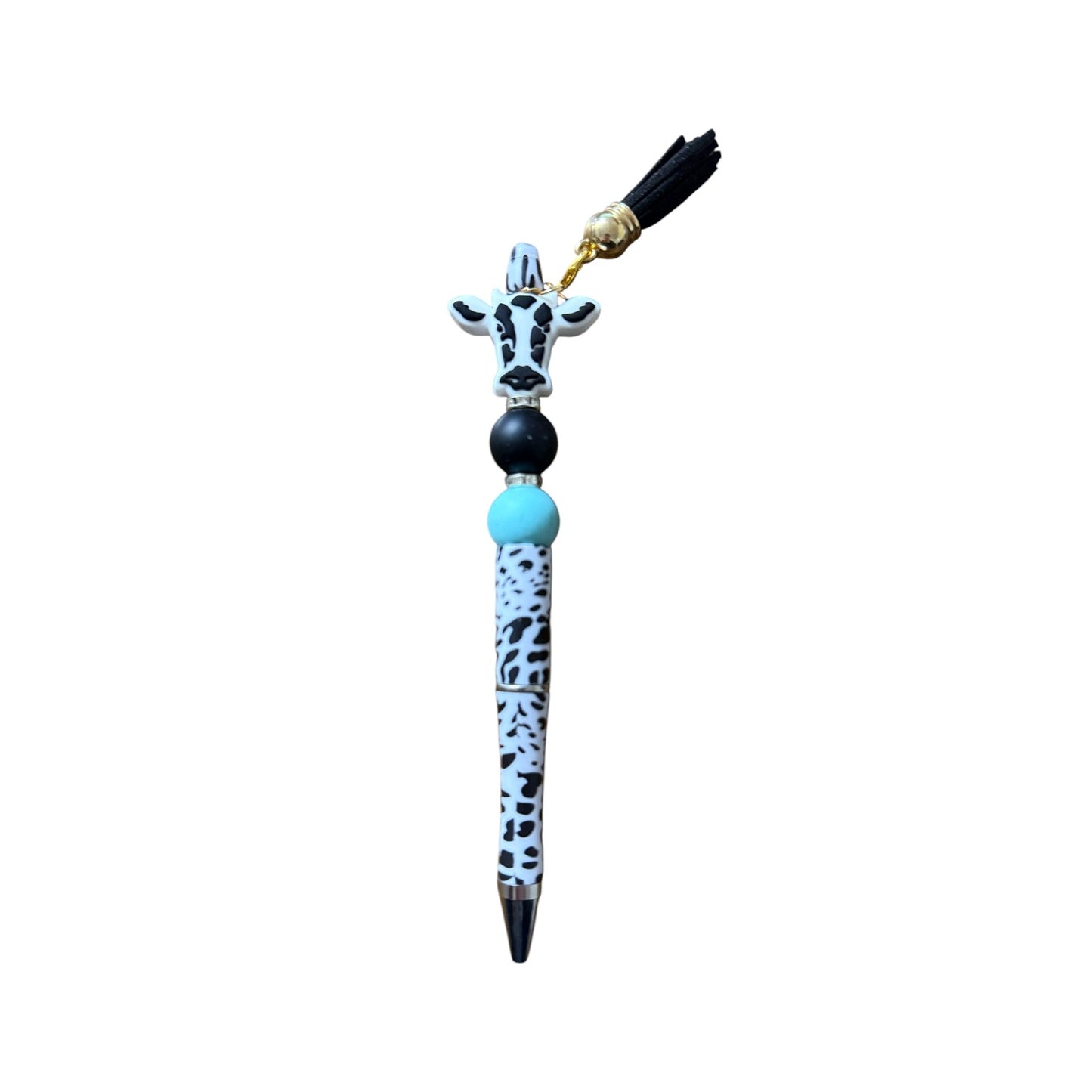 Inspiration Western - Stylo perles focales - Vache 3