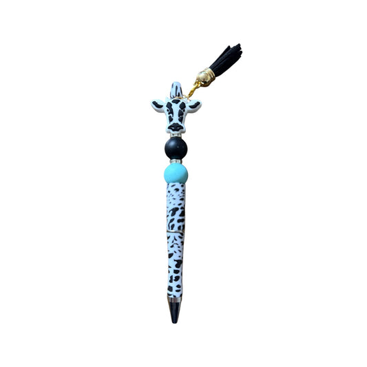 Inspiration Western - Stylo perles focales - Vache 3