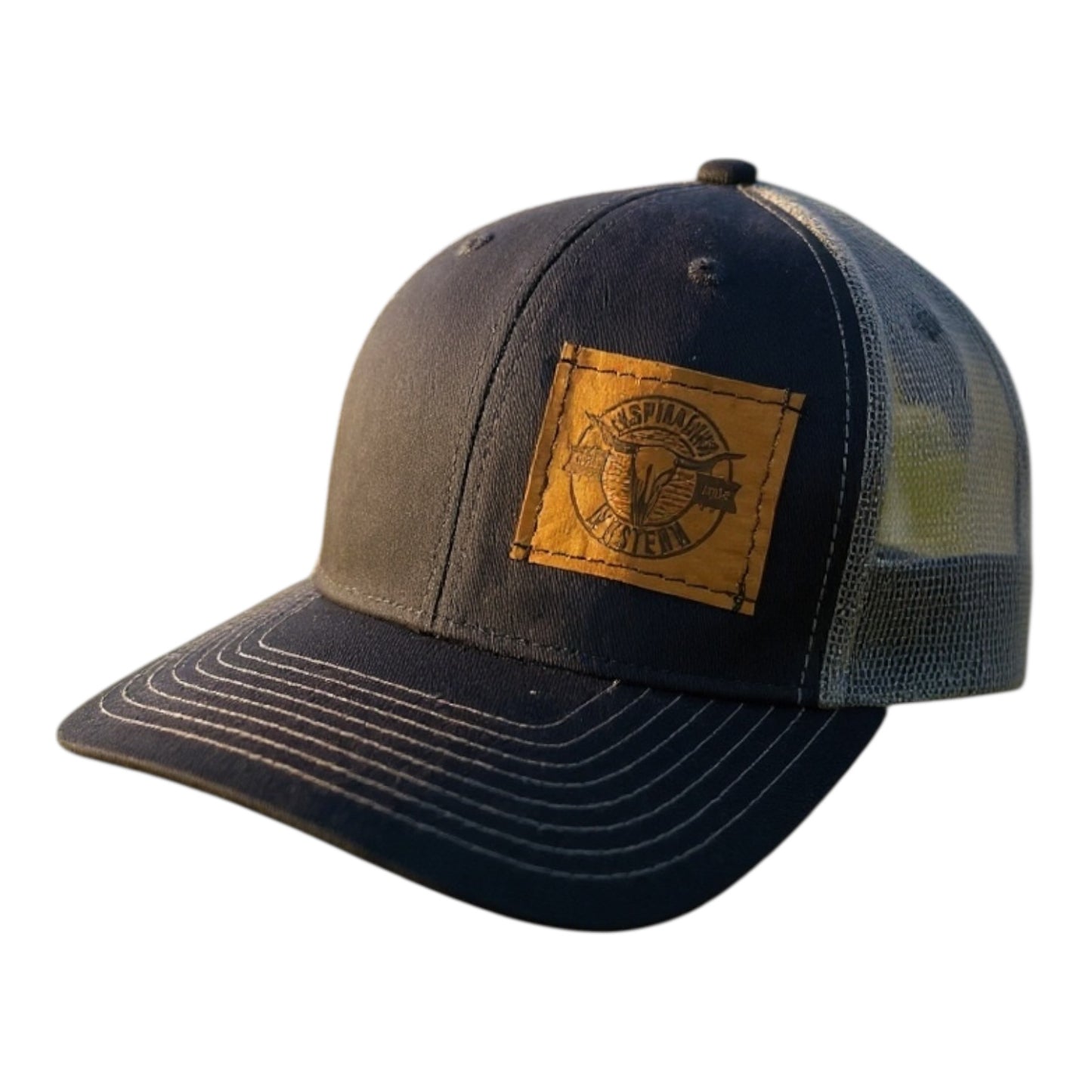 Inspiration Western - Casquette Inspiration Western marine avec filet gris à l'arrière