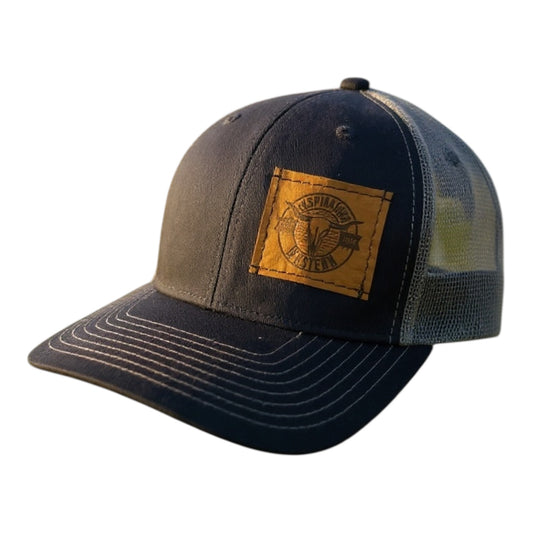 Inspiration Western - Casquette Inspiration Western marine avec filet gris à l'arrière
