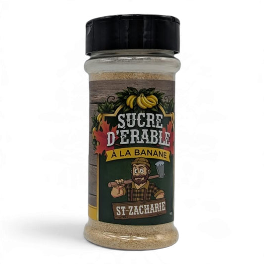 St-Zacharie - Sucre d’érable à la banane, 125 g