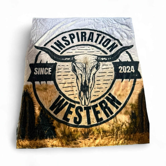 Inspiration Western - Couverture douce Inspiration Western – Modèle couleurs pastels
