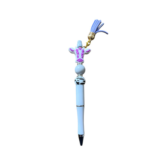 Inspiration Western - Stylo perles focales - Vache 5