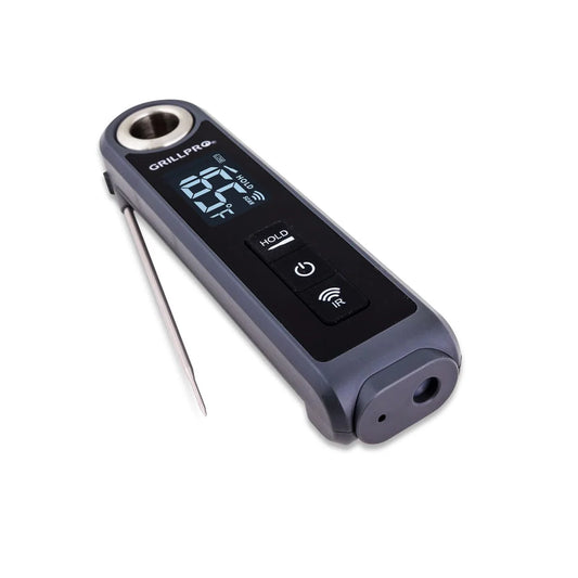 Grillpro - Thermomètre à infrarouges repliable