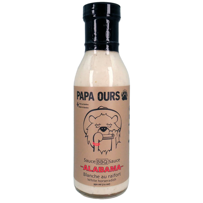 Papa Ours - Sauce BBQ - Alabama - Blanche au raifort