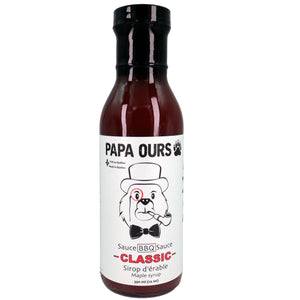 Papa Ours - Sauce BBQ - Classic - Sirop d'érable
