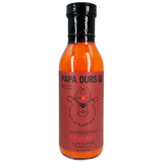 Papa Ours - Sauce BBQ - Cowboy - Style Buffalo