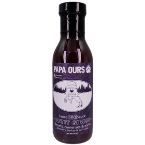Papa Ours - Sauce BBQ - Petit Gibier - Bleuets, camerises & porto