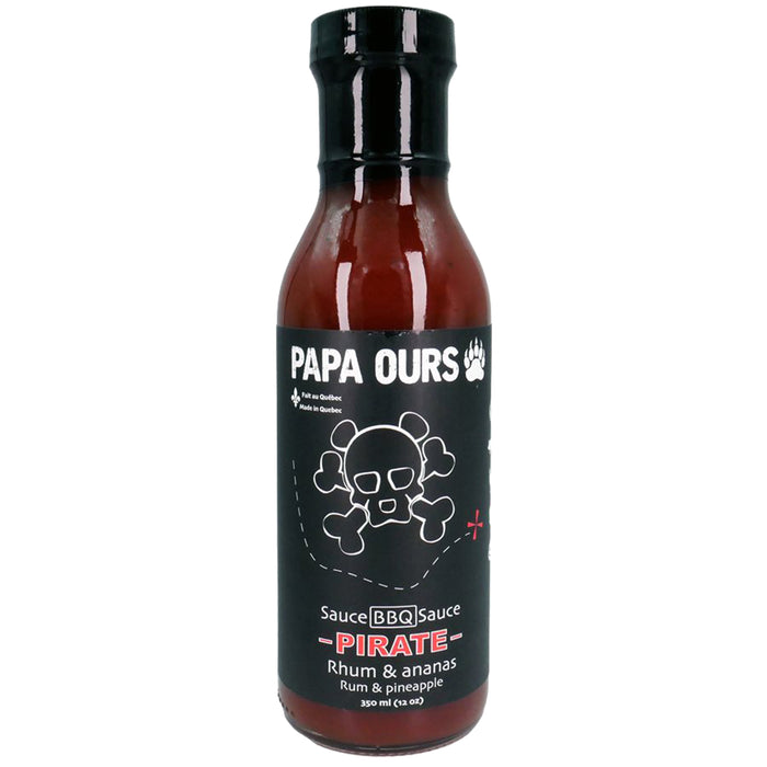 Papa Ours - Sauce BBQ - Pirate - Rhum & Ananas