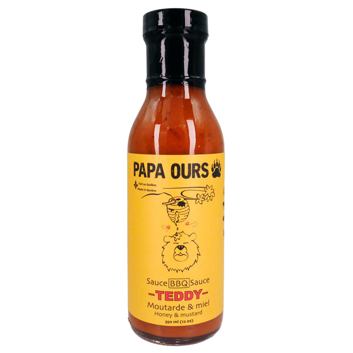 Papa Ours - Sauce BBQ - Teddy - Moutarde & Miel