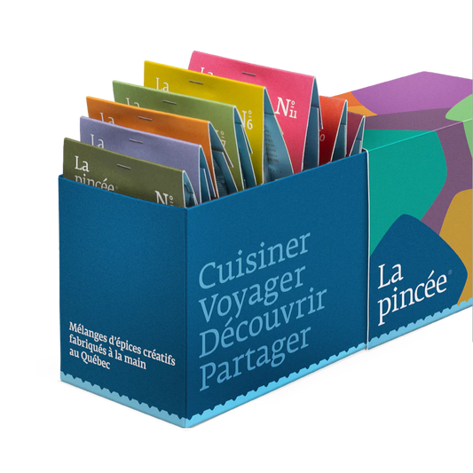 La Pincée - Coffret d'épices découvertes (10 épices)