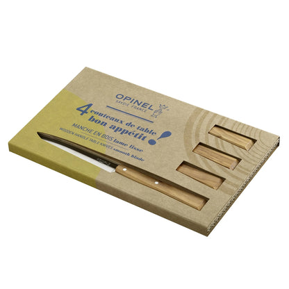Opinel - Bon Appétit Boîte de 4 couteaux de table no125