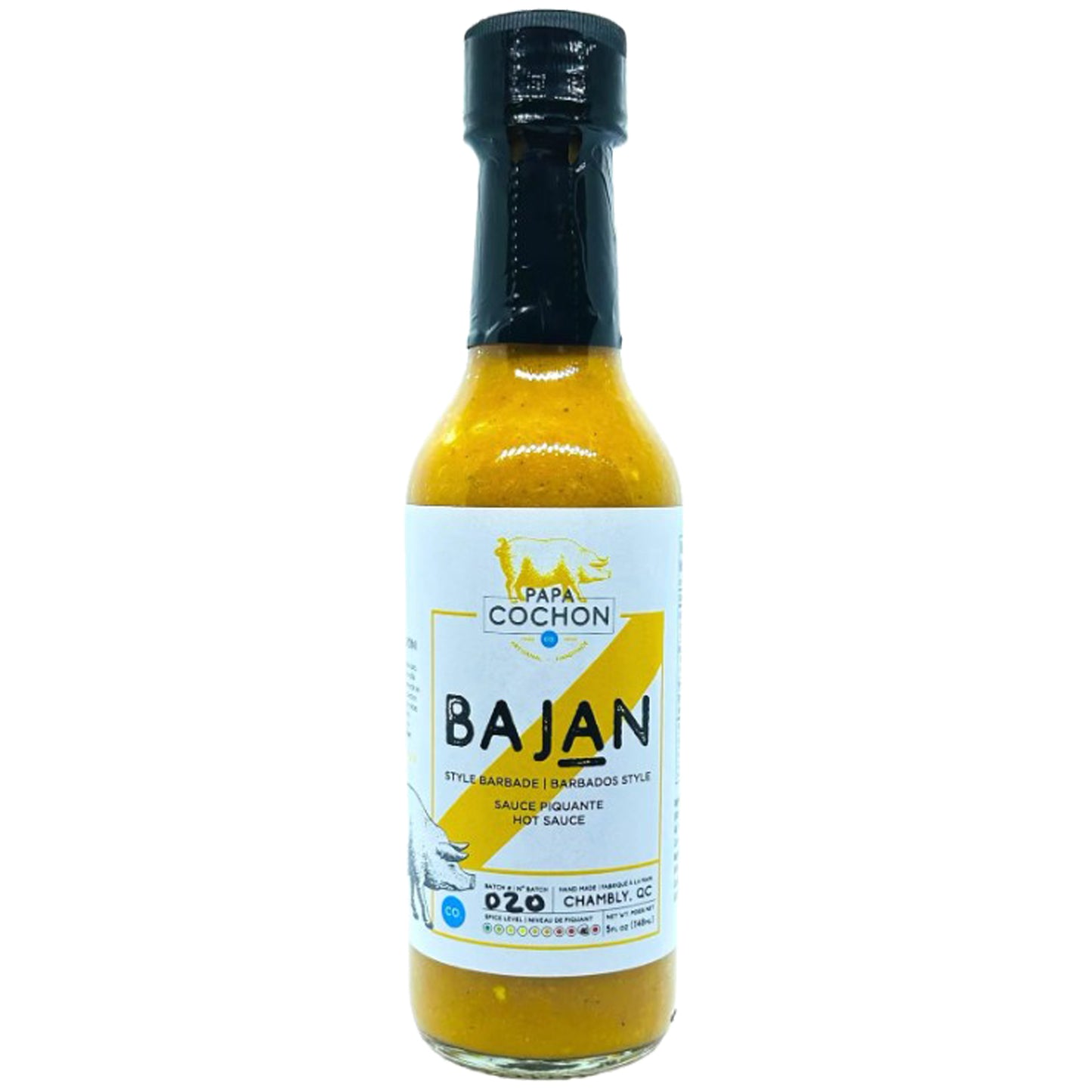 Papa Cochon - Sauce Piquante - Style Barbade - BAJAN