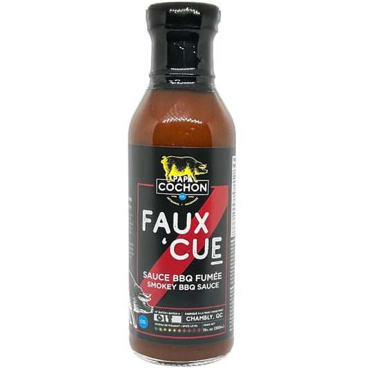 Papa Cochon - Sauce barbecue fumée - FAUX'CUE