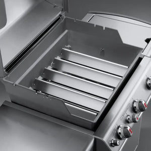 Weber - Barres Flavorizer en acier inoxydable - la plupart des barbecues de série Genesis 300 (avec panneau de commande avant)