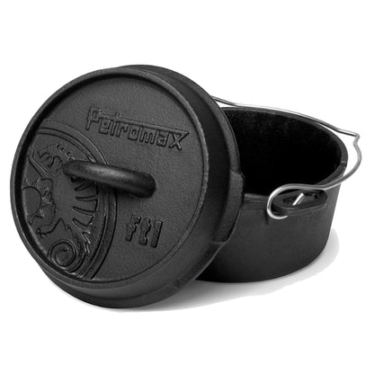 Petromax - Marmite en fonte avec surface plane - FT1T (sans pieds)