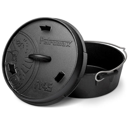 Petromax - Marmite en fonte avec surface plane - ft4.5-t (sans pieds)