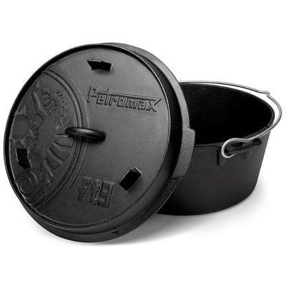 Petromax - Marmite en fonte avec surface plane - ft9-t (sans pieds)