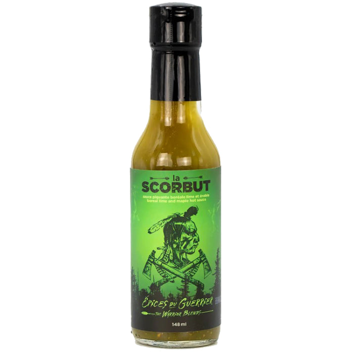 Épices du Guerrier - La Scorbut- Sauce piquante boréale lime et érable