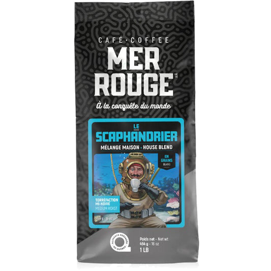 Café Mer Rouge - Café Mélange Maison - Le Scaphandrier - En Grain