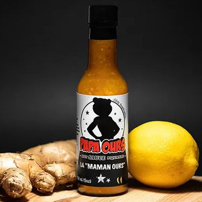 Papa Ours - Sauce piquante - La Maman Ours - Citron Gingembre & Miel