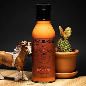 Papa Ours - Sauce BBQ - Cowboy - Style Buffalo