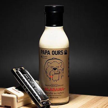 Papa Ours - Sauce BBQ - Alabama - Blanche au raifort