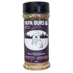 Papa Ours - Épices BBQ - Petit gibier