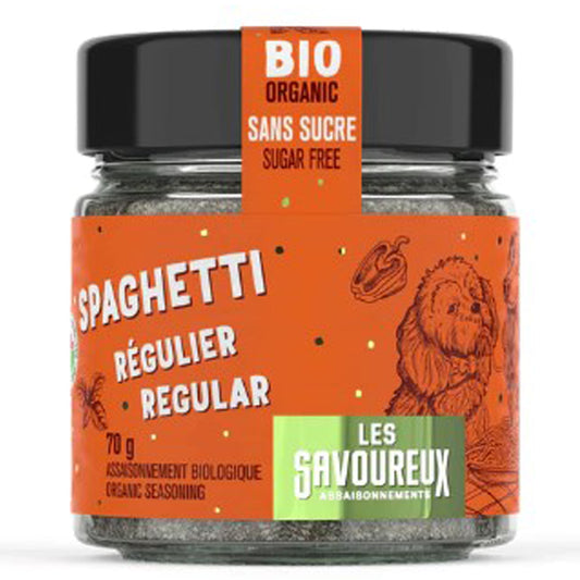 Les Savoureux assaisonnements - Assaisonnement biologique - Spaghetti régulier