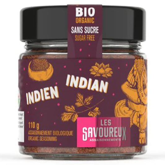 Les Savoureux assaisonnements - Assaisonnement biologique - Indien