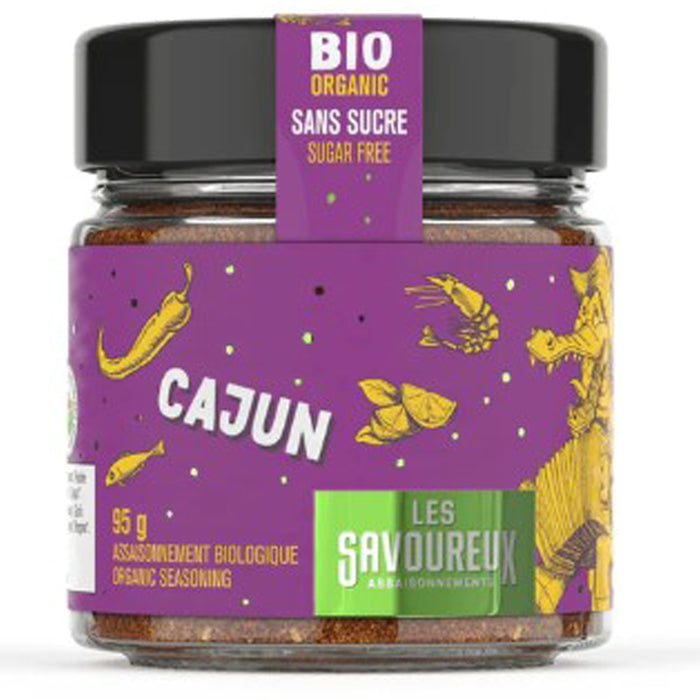 Les Savoureux assaisonnements - Assaisonnement biologique - Cajun