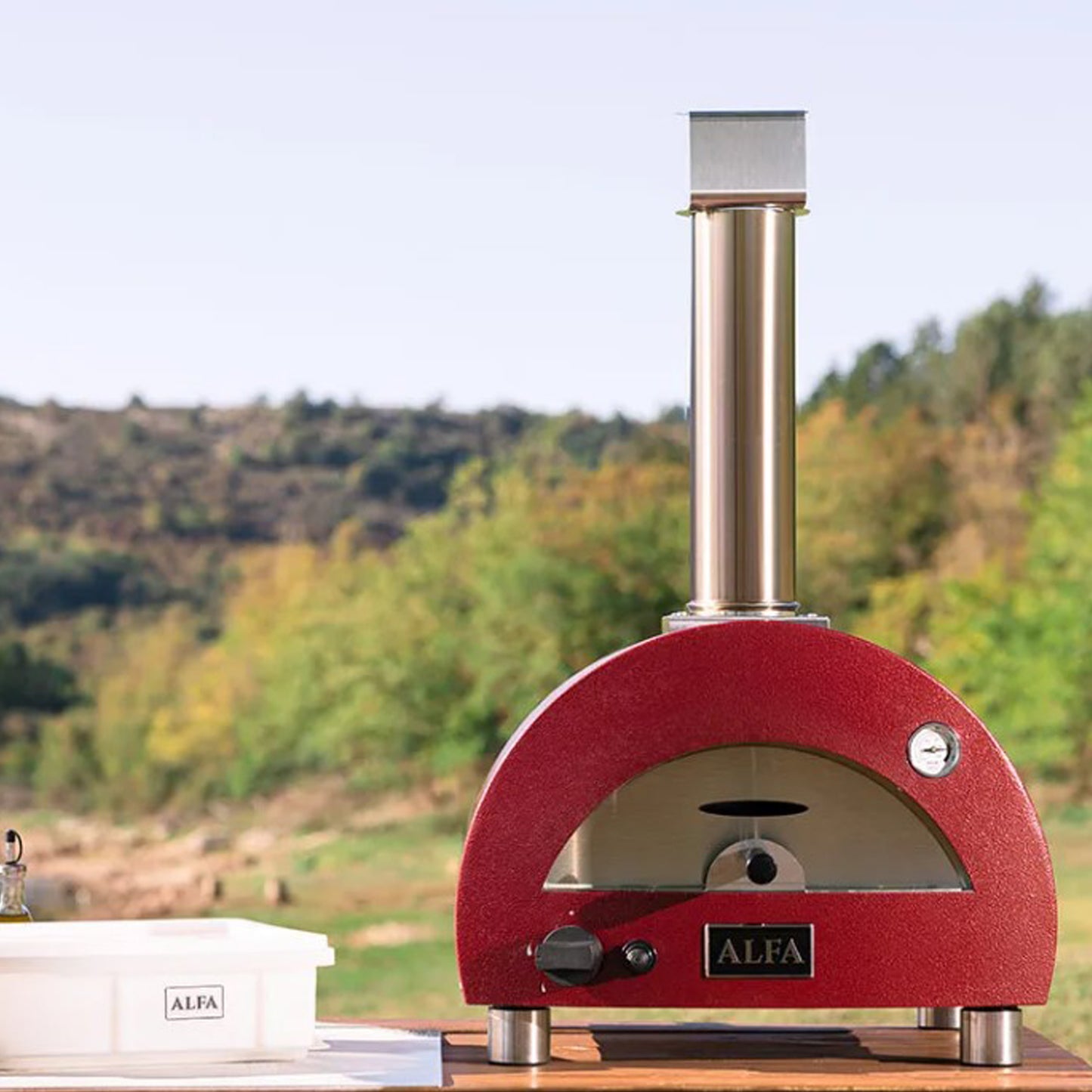 Alfa Pizza - Four à pizza Moderno portable au propane