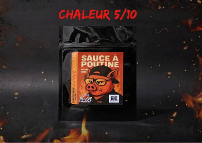Sugar Daddy Bacon BBQ / SKOD Peppers - Sauce à poutine 5/10 40 g