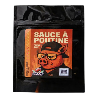 Sugar Daddy Bacon BBQ / SKOD Peppers - Sauce à poutine 5/10 40 g