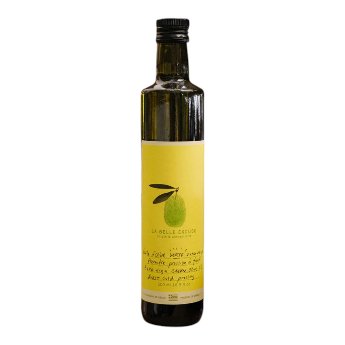 La Belle Excuse - Huile d’olive verte extra vierge 500 ml
