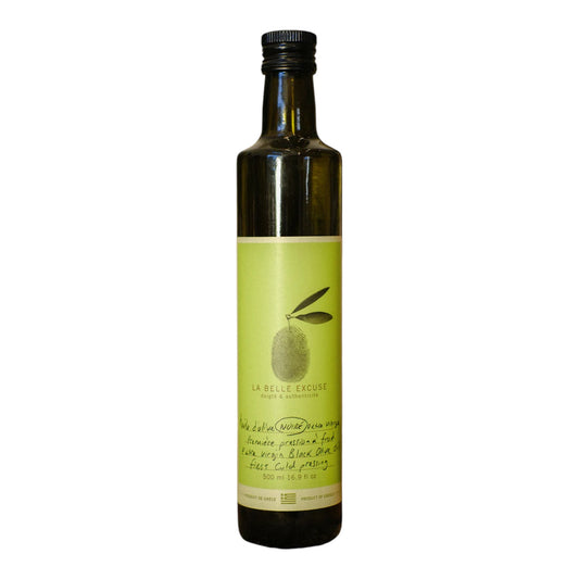 La Belle Excuse - Huile d’olive noire extra vierge 500 ml