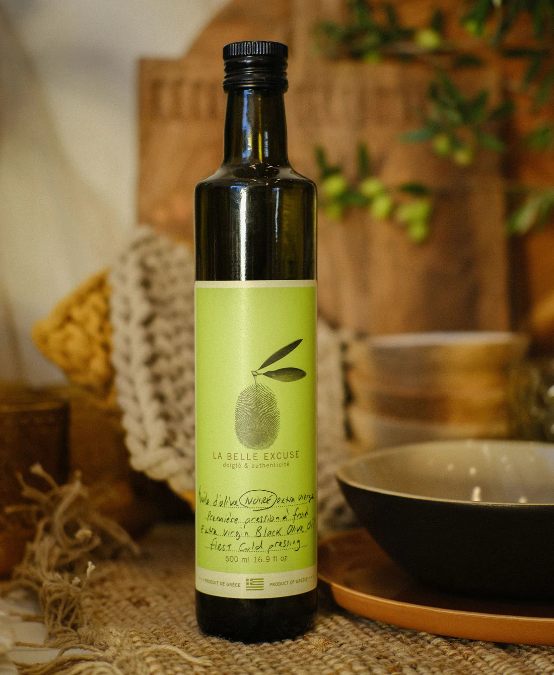 La Belle Excuse - Huile d'olive noire