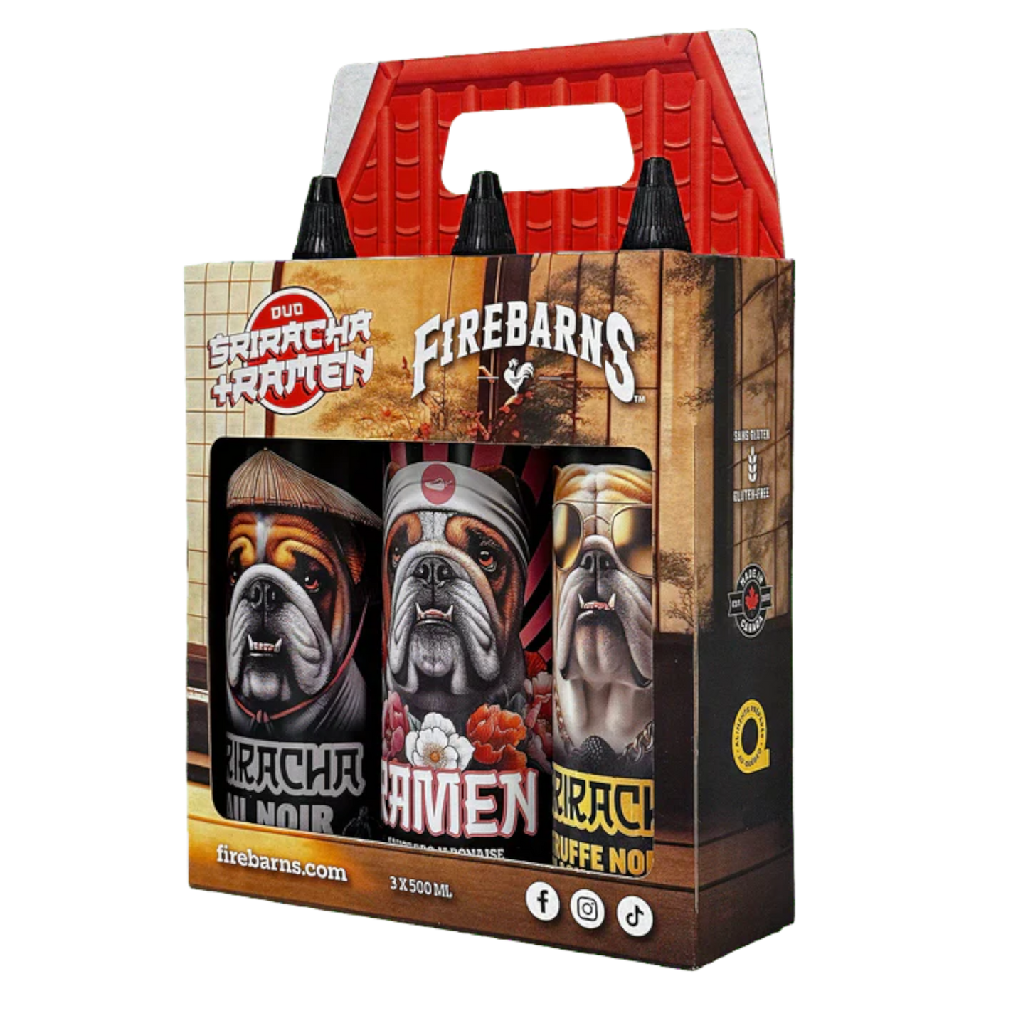 Firebarns - Boîte Duo Sriracha + Ramen