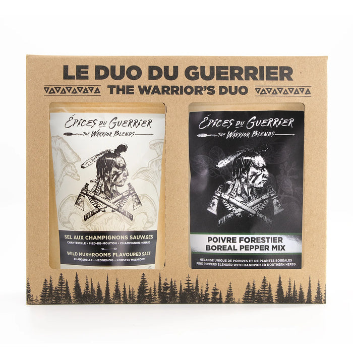 Épices du Guerrier - Duo Sel et Poivre Forestier