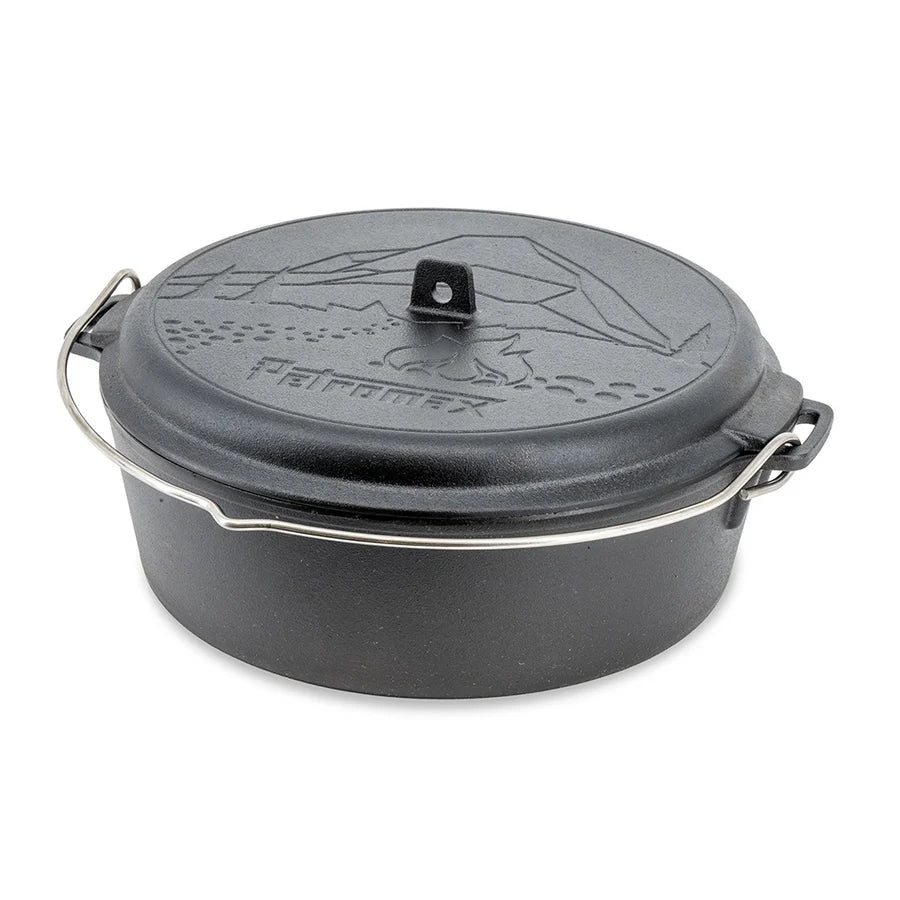 Petromax - Marmite en fonte Essential ft6 à fond plat 5,5 L