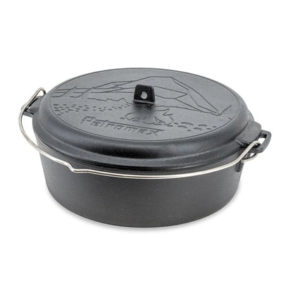 Petromax - Marmite en fonte Essential ft6 à fond plat 5,5 L
