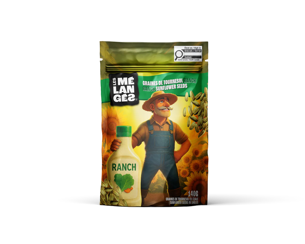 Les Mélangés - Graines de tournesol Ranch