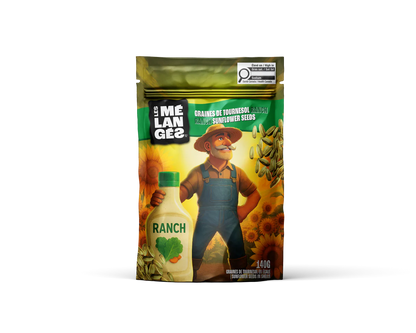 Les Mélangés - Graines de tournesol Ranch