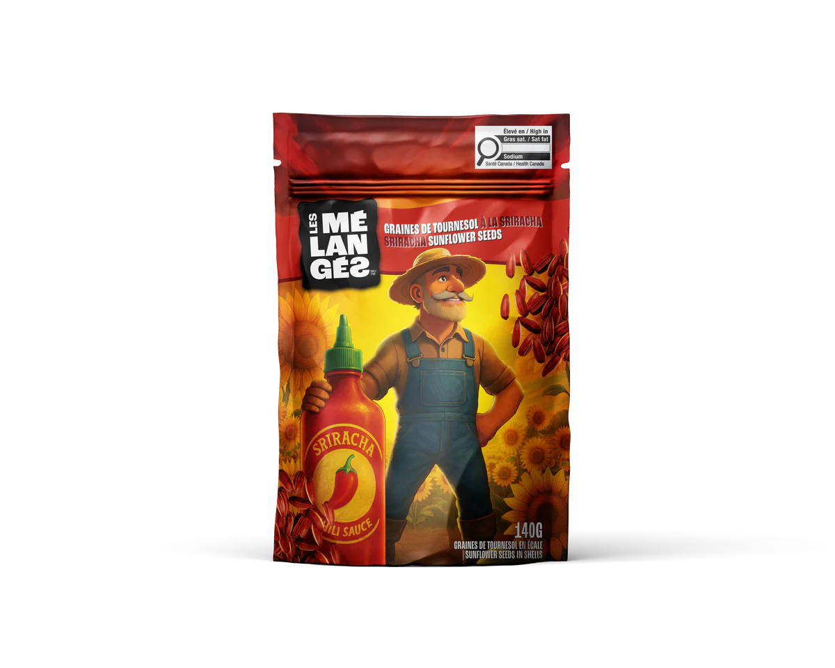 Les Mélangés - Graines de tournesol Sriracha