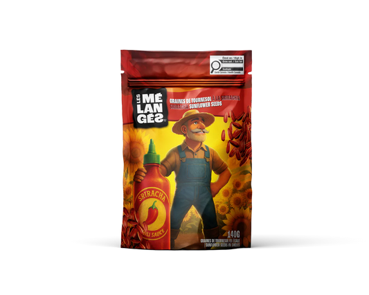 Les Mélangés - Graines de tournesol Sriracha