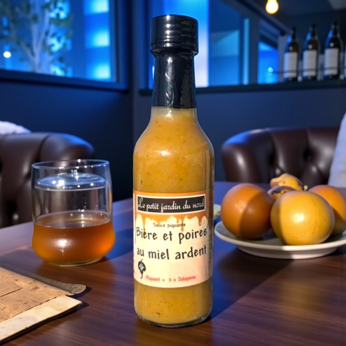 Le Petit Jardin du Nord – Sauce Piquante Bière et Poires au Miel Ardent